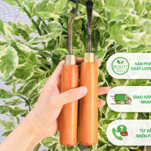 Bộ 2 cây dụng cụ tạo lũa (móc làm lũa) cho cây cảnh, bonsai, cây thẳng và cong
